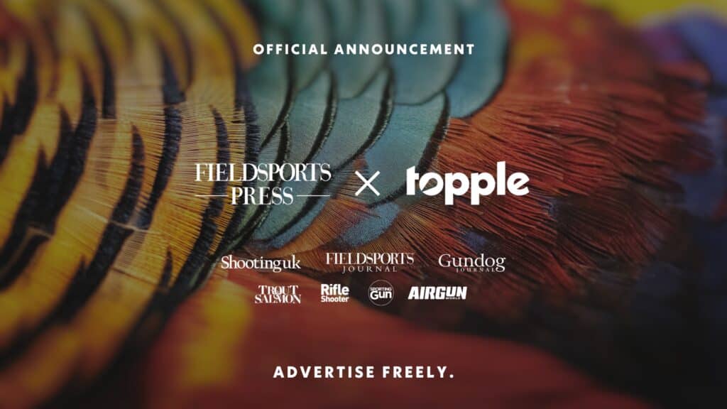 Topple Continues Expansion into UK with Fieldsports Press Advertising Partnership