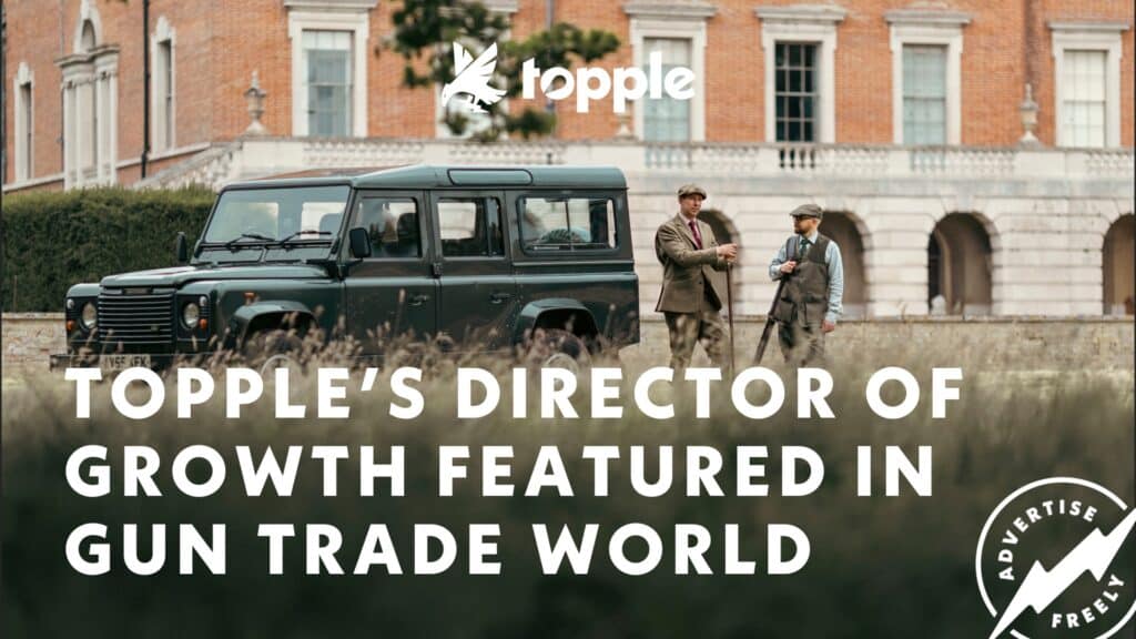 Gun Trade World Features Topple’s Director of Growth, Alexander Cooper, in October Edition