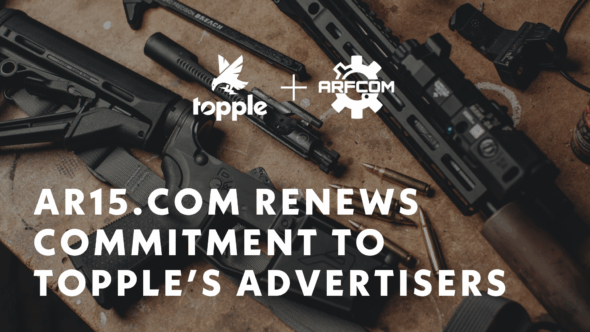 ARFCOM AR15 renews advertising commitment to Topple Ad Network